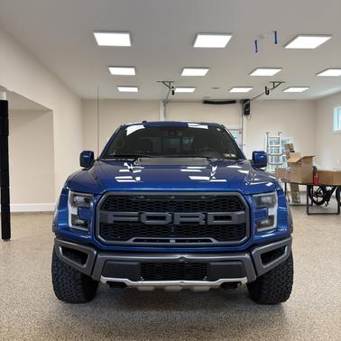 Blue 2018 Ford F-150 Raptor