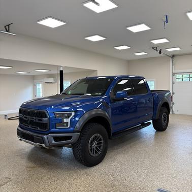 Blue 2018 Ford F-150 Raptor