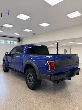 Blue 2018 Ford F-150 Raptor