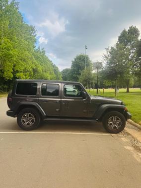 Gray 2021 Jeep Wrangler Unlimited Sport S
