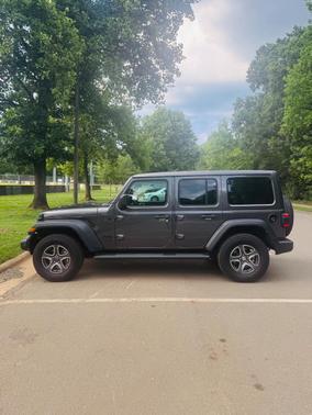 Gray 2021 Jeep Wrangler Unlimited Sport S