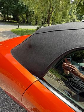 Orange 2014 Jaguar F-TYPE S