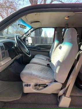 Red 1999 Ford F-250 XL SuperCab Super Duty