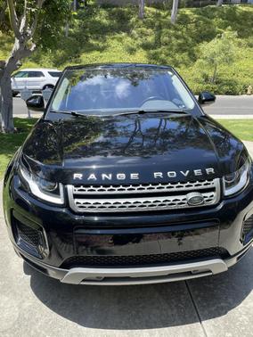 Black 2018 Land Rover Range Rover Evoque SE