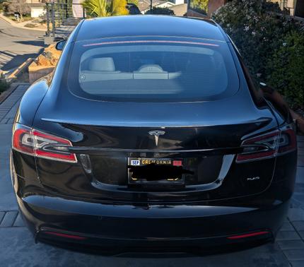 Black 2021 Tesla Model S Plaid