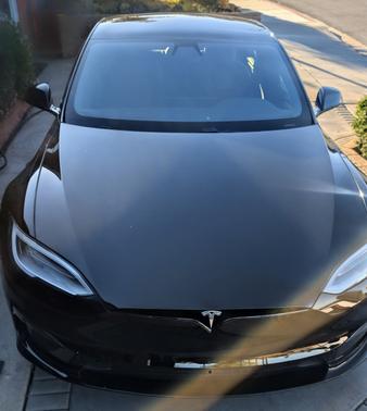 Black 2021 Tesla Model S Plaid
