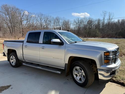 Silver 2015 Chevrolet Silverado 1500 2LT