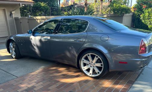 Gray 2007 Maserati Quattroporte Sport GT