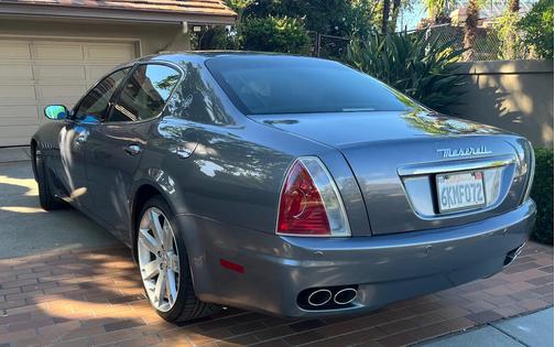 Gray 2007 Maserati Quattroporte Sport GT