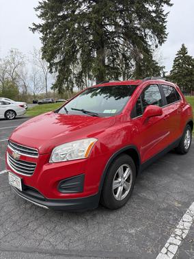 Red 2015 Chevrolet Trax LT