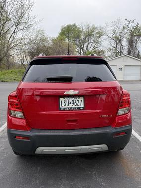Red 2015 Chevrolet Trax LT