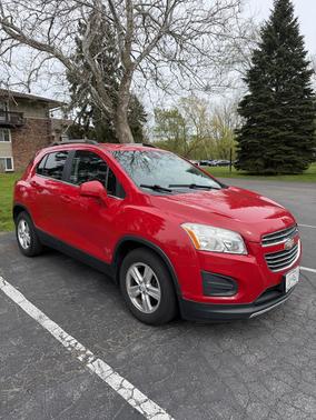 Red 2015 Chevrolet Trax LT