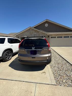 Gray 2014 Honda CR-V EX