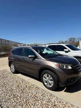 Gray 2014 Honda CR-V EX