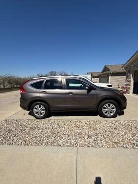 Gray 2014 Honda CR-V EX