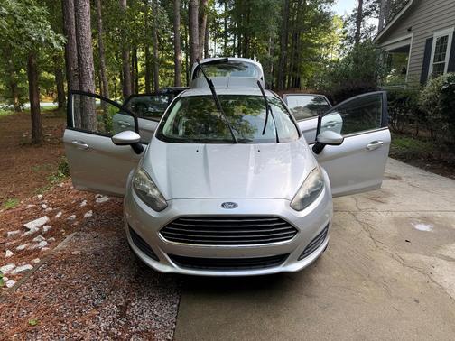 Silver 2019 Ford Fiesta SE