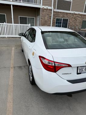 White 2016 Toyota Corolla LE