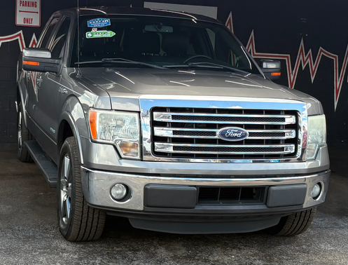 Gray 2013 Ford F-150 Lariat
