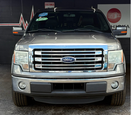 Gray 2013 Ford F-150 Lariat