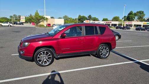 Red 2014 Jeep Compass Limited