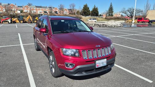 Red 2014 Jeep Compass Limited