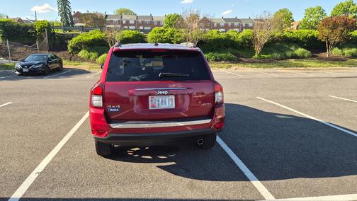 Red 2014 Jeep Compass Limited