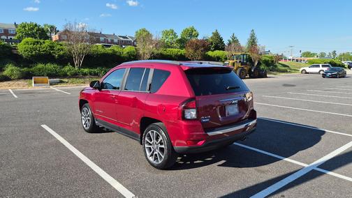 Red 2014 Jeep Compass Limited