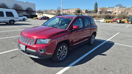 Red 2014 Jeep Compass Limited