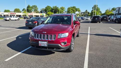 Red 2014 Jeep Compass Limited