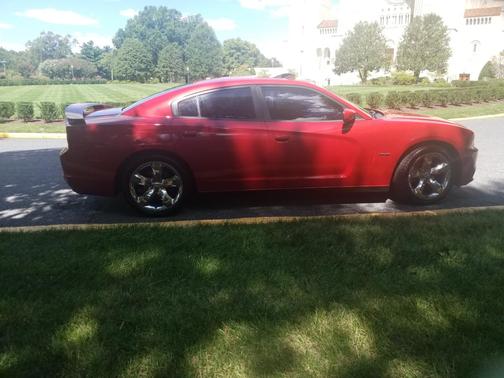 Red 2011 Dodge Charger R/T