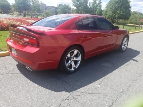 Red 2011 Dodge Charger R/T