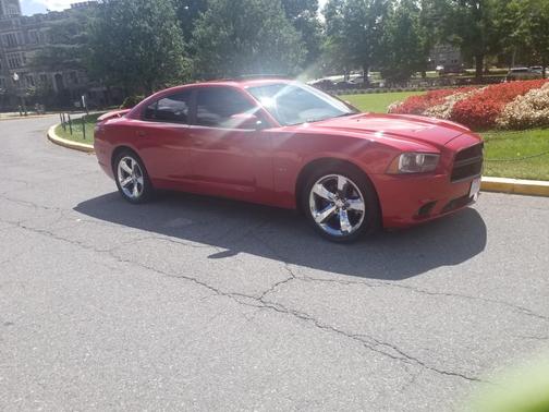 Red 2011 Dodge Charger R/T