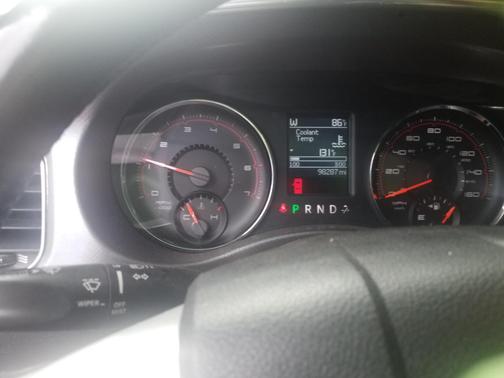 Red 2011 Dodge Charger R/T