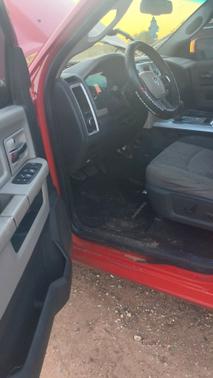 Red 2009 Dodge Ram 1500 SLT