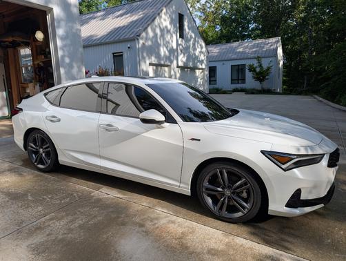 White 2024 Acura Integra w/A-Spec Tech Package