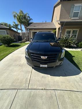 Black 2016 Cadillac Escalade Platinum