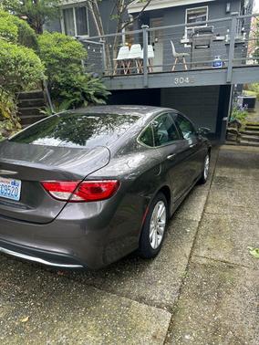 Gray 2015 Chrysler 200 Limited