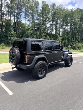 Black 2020 Jeep Wrangler Unlimited Sport