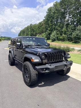 Black 2020 Jeep Wrangler Unlimited Sport