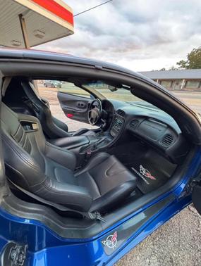 Blue 2002 Chevrolet Corvette Z06