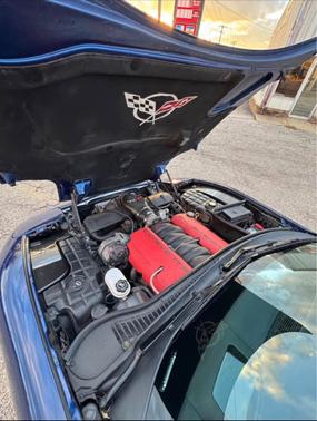 Blue 2002 Chevrolet Corvette Z06