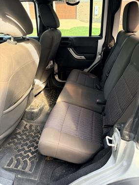 Silver 2011 Jeep Wrangler Unlimited Rubicon
