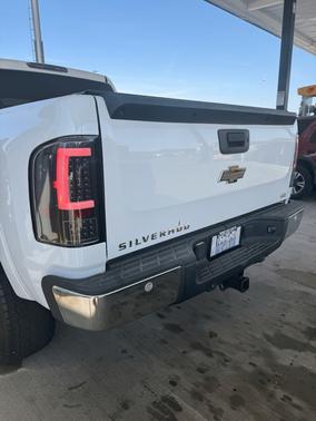 White 2007 Chevrolet Silverado 1500 LTZ Crew Cab