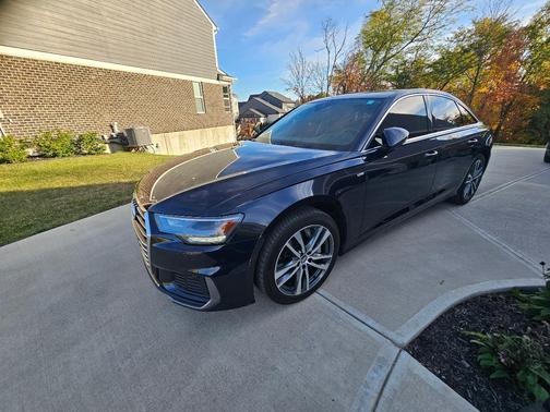 Blue 2020 Audi A6 55 Premium