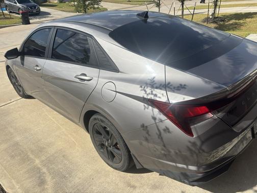 Gray 2021 Hyundai ELANTRA SEL