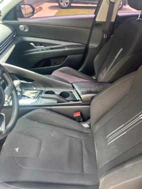 Gray 2021 Hyundai ELANTRA SEL