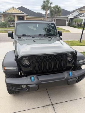 Gray 2023 Jeep Wrangler 4xe Base