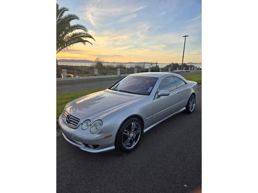Silver 2002 Mercedes-Benz CL-Class CL55 AMG