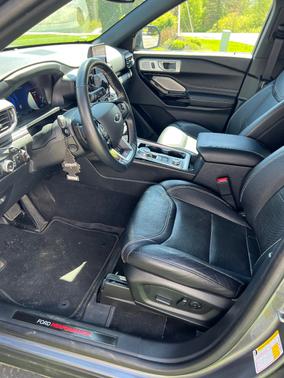 Gray 2022 Ford Explorer ST