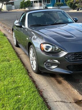 Gray 2017 FIAT 124 Spider Lusso